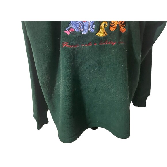 The Disney Store Green Winnie The Pooh and Friends Turtleneck Sweater Sz Large - Picture 14 of 16